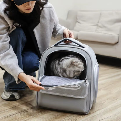 Wholesale Luxury Cat and Dog Pet Carrier Backpack for Travel and Carrying Pets Comfortably