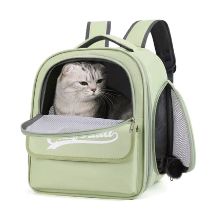 Wholesale Luxury Cat and Dog Pet Carrier Backpack for Travel and Carrying Pets Comfortably